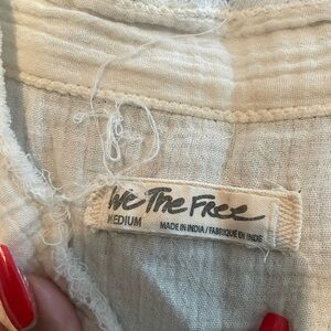 We The Free Cream Top